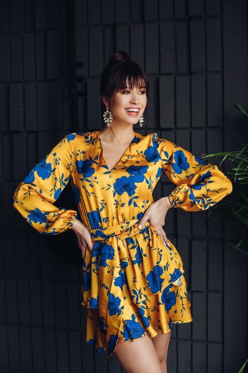 Printed Maxi Dress