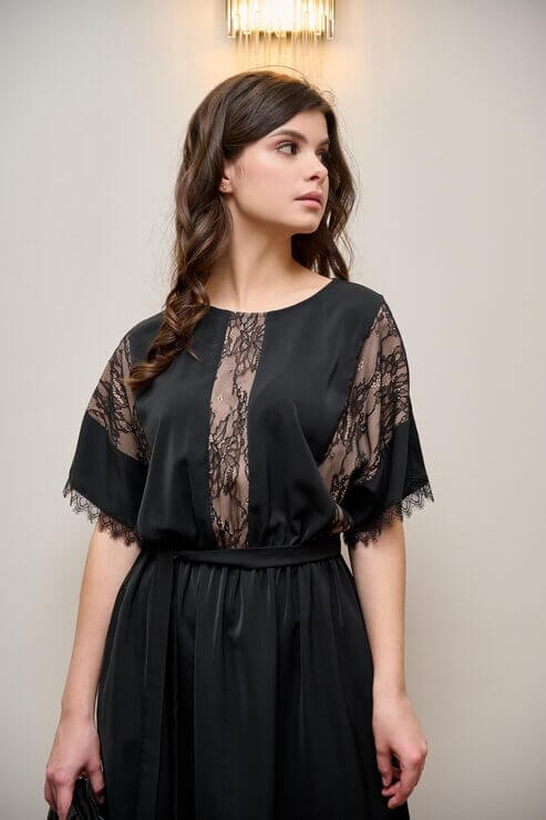 Silk Evening Dress