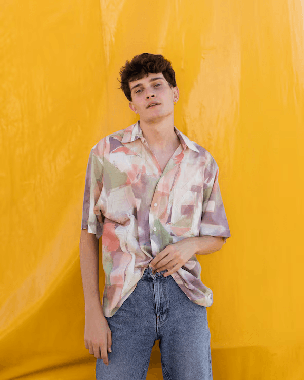 Printed Oversized Shirt
